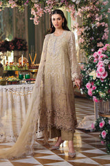 Maria.B Luxury Chiffon Wedding Edition Collection Embroidered 3 Piece Unstitched / Stitched