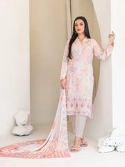 Tawakkal Luxury Lawn Chikan Kari Embroidered 3 Piece Unstitched / Stitched
