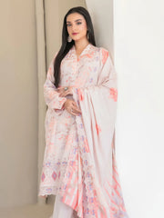 Tawakkal Luxury Lawn Chikan Kari Embroidered 3 Piece Unstitched / Stitched