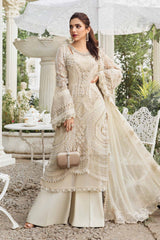 Mariaa B Luxury Chiffon Embroidered Collection 3 Piece Unstitched / Stitched