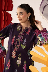 Maria B Luxury Lawn Embroidered 3 piece Unstitched / Stitched