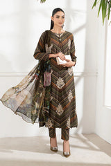 Maria B Printed Lawn Collection 3 piece Unstitched / Stitched