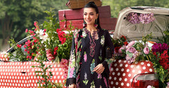 Maria B Luxury Lawn Embroidered 3 piece Unstitched / Stitched