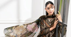 Maria B Printed Lawn Collection 3 piece Unstitched / Stitched