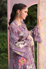 Maria B Luxury Lawn Embroidered 3 piece Unstitched / Stitched
