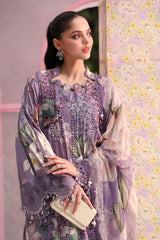 Maria B Luxury Lawn Embroidered 3 piece Unstitched / Stitched