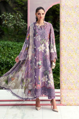 Maria B Luxury Lawn Embroidered 3 piece Unstitched / Stitched