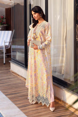 Maria B Luxury Lawn Embroidered 3 piece Unstitched / Stitched