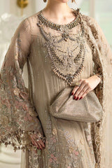 Maria B Luxury Chiffon Collection Embroidery 3 Piece Unstitched