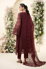 Maria B Embroidered Chiffon Collection 3 Piece Unstitched / Stitched