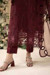 Maria B Embroidered Chiffon Collection 3 Piece Unstitched / Stitched