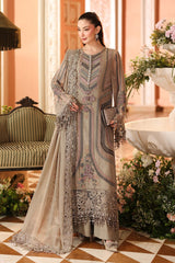 Maria B Embroidered Chiffon Collection 3 Piece Unstitched / Stitched