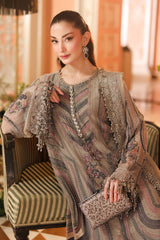 Maria B Embroidered Chiffon Collection 3 Piece Unstitched / Stitched
