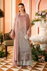Maria B Embroidered Chiffon Collection 3 Piece Unstitched / Stitched