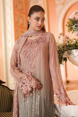 Maria B Embroidered Chiffon Collection 3 Piece Unstitched / Stitched