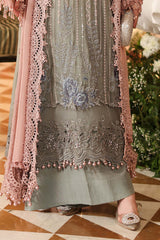 Maria B Embroidered Chiffon Collection 3 Piece Unstitched / Stitched