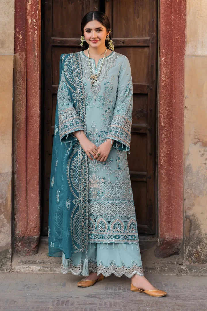 Nameera by Farooq Embroidery Luxury Chiffon 3 Piece Unstitched / Stitched