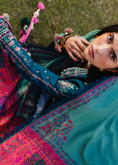 Hussain Rehar Digital Printed Luxury Lawn 3 Piece Unstitched