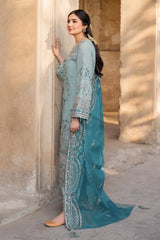 Nameera by Farooq Embroidery Luxury Chiffon 3 Piece Unstitched / Stitched