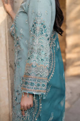 Nameera by Farooq Embroidery Luxury Chiffon 3 Piece Unstitched / Stitched