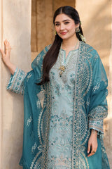 Nameera by Farooq Embroidery Luxury Chiffon 3 Piece Unstitched / Stitched
