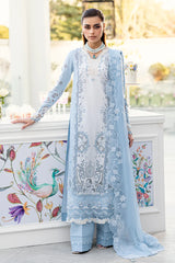 Qalamkar Luxury Cotton with chiffon dupata Collection 3 Piece Unstitched / Stitched