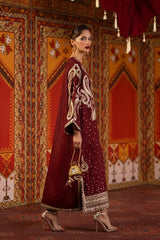Ethnic Silk Collection Embroidered 3 piece Unstitched / Stitched