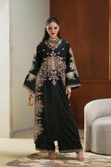 Ethnic Luxury Silk Collection Embroidered 3 piece Unstitched / Stitched