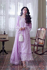 Azure luxury Chiffon Embroidered 3 Piece Unstitched / Stitched