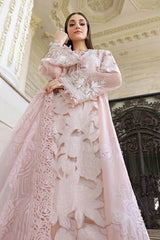 Maria B Luxury Cotton Embroidered 3 piece Unstitched / Stitched