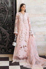Maria B Luxury Cotton Embroidered 3 piece Unstitched / Stitched