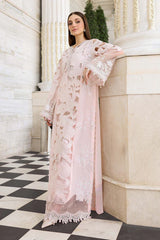 Maria B Luxury Cotton Embroidered 3 piece Unstitched / Stitched