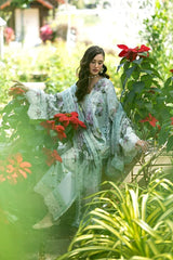 Elaf Summer Collection Lawn Embroidery 3Piece Unstitched / Stitched