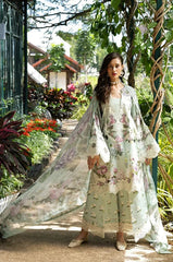 Elaf Summer Collection Lawn Embroidery 3Piece Unstitched / Stitched