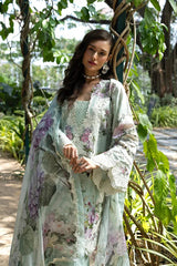 Elaf Summer Collection Lawn Embroidery 3Piece Unstitched / Stitched
