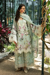 Elaf Summer Collection Lawn Embroidery 3Piece Unstitched / Stitched