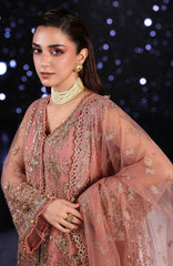 Elaf Wedding Net Collection 3 Piece Embroidery Unstiched / Stitched