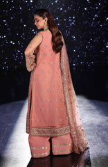 Elaf Wedding Net Collection 3 Piece Embroidery Unstiched / Stitched