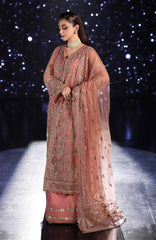 Elaf Wedding Net Collection 3 Piece Embroidery Unstiched / Stitched
