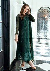Azure Ensembles Chiffon Collection 3 piece Unstitched