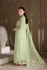Azure luxury Chiffon Embroidered 3 Piece Unstitched / Stitched