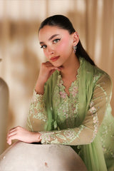 Azure luxury Chiffon Embroidered 3 Piece Unstitched / Stitched