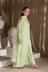 Azure luxury Chiffon Embroidered 3 Piece Unstitched / Stitched