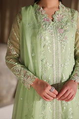 Azure luxury Chiffon Embroidered 3 Piece Unstitched / Stitched