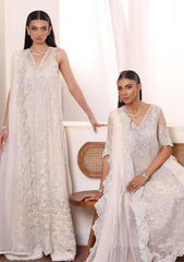 Noor By Sadia Luxury Chiffon Embroidered 3 Piece Unstitched / Stitched