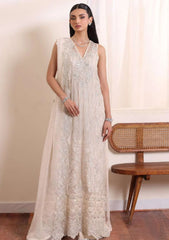 Noor By Sadia Luxury Chiffon Embroidered 3 Piece Unstitched / Stitched
