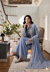 Maria B Luxury Chiffon Embroidery Collection 3 Piece Unstitched / Stitched