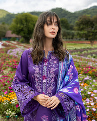 Mushq Luxury Lawn Embroidered 3 piece Unstitched / Stitched