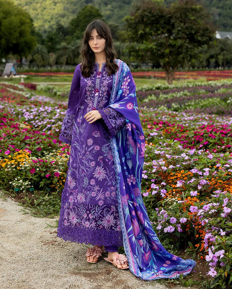 Mushq Luxury Lawn Embroidered 3 piece Unstitched / Stitched