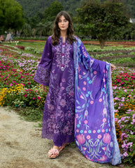 Mushq Luxury Lawn Embroidered 3 piece Unstitched / Stitched